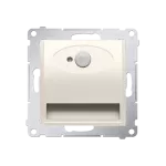SIMON 54 WMDO-SCBxx1-041 Oprawa oświetleniowa LED z czujnikiem ruchu, 230 V AC, 1.4 W, białe neutralne 4000 K; kremowy