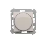 SIMON 54 WMDS-004xLx-011 Ściemniacz obrotowy do LED ściemnialnych 230 V (moduł) 2–250 W; biały. Maksymalna ilość zródeł LED - 10 szt.