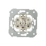 SIMON 82 W7-5134-39XXX-XXXX Łącznik dwubiegunowy z sygnalizacją załączenia - kolor czerwony (mechanizm), 16AX, 250V~, śrubowe