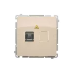 SIMON BASIC WMUK-051012-9011 Gniazdo światłowodowe / optyczne pojedyncze SC/APC (moduł); beż
