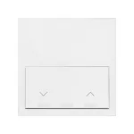 SIMON 100 W100-10020115x-230 Panel 1-krotny: 1 klawisz roletowy; biały mat