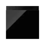 SIMON 100 W100-10000078x-138 Pokrywa do łącznika uniwersalnego-schodowego na kartę; czarny