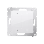 SIMON 54 GO WMDC-008N8P-011 Sterownik przyciskowy oświetleniowy - 2 wyjścia 5A, sterowany smartfonem [WiFi]; 230V (moduł); biały