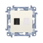 SIMON 10 WC-GHDMIxx-01-41xx Gniazdo HDMI ver.1.4 (moduł); krem