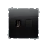 SIMON BASIC WMUH-0xxxx1-Y011 Gniazdo HDMI pojedyncze (moduł); czarny