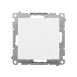 SIMON 55 WMDL-0104Mx-111 Łącznik krzyżowy z podświetleniem LED – podświetlenie jak w łączniku pojedynczym (moduł) 10 AX, 250 V~, szybkozłącza; Biały mat