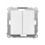 SIMON 55 GO WMDS-TESRGB1W-111 DIMMER RGB – Ściemniacz do pasków RGBW 12-24 V, 4 kanały, sterowany smartfonem [Wi-Fi] (moduł); Biały mat