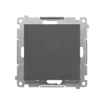 SIMON 55 WMDS-TEW1W-116 SWITCH – Sterownik przyciskowy oświetleniowy - 1 wyjście 16A, z wbudowanym pomiarem energii, sterowany smartfonem [WiFi]; 230 V (moduł); Grafitowy mat