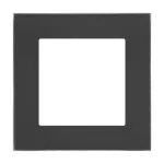 SIMON 55 WMDZ-0110xZ-179 Ramka 1-krotna Nature; Szkło mrożone czarne