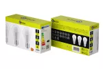 G-TECH ŹRÓDŁO ŚWIATŁA LED, 3pcs., A-G, A60, 4000K, E27, 10,0W, AC220-240V, 200°, 940lm, 87mA