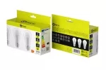 G-TECH ŹRÓDŁO ŚWIATŁA LED, 3pcs., A-G, A60, 4000K, E27, 8,8W, AC220-240V, 200°, 806lm, 77mA