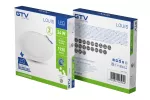 OPRAWA LED LOUIS TYPU DOWNLIGHT, IP54, 24W, 1920lm, AC176-264V, 50/60Hz, 120°, 4000K, WPUSZCZANA, OKRĄGŁA