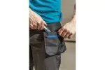 WURNITZ spodnie 3/4 ochronne elastyczne ciemne szare XL (54)