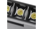 OPRAWA LED NA SZYNOPRZEWÓD SIERRA, 8W, 720lm, AC220-240V, 50/60 Hz, PF>0,5, Ra≥80, IP20, IK08, 4000K, 48°, CZARNY