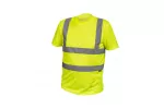 ROSSEL T-shirt ostrzegawczy żółty L (52)