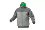 HEINER kurtka przeciwdeszczowa ciemnoszara/zielona XL (54)