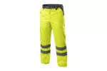 JADE spodnie ostrzegawcze ocieplane żółty 2XL (56)