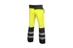 TRAUN spodnie ostrzegawcze softshell żółte L (52)