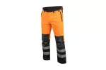TRAUN spodnie ostrzegawcze softshell pomarańczowe 2XL (56)