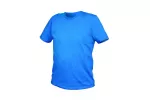 VILS T-shirt bawełniany niebieski 2XL (56)