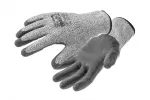 FUHSE rękawice ochronne antyprzecięciowe HPPE powlekane poliuretanem szare/czarne 10