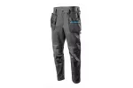 WURNITZ spodnie ochronne elastyczne ciemne szare XL (54)