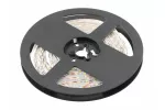 TAŚMA FLASH 3014, 1200 LED CIEPŁY BIAŁY, 53W, BEZ ŻELU 10mm, ROLKA 5m, 12V (2 KABLE)