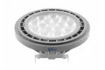 ŹRÓDŁO ŚWIATŁA LED, A-G, AR111, 3000K, G53, 12,5W, DC12V, 40°, 1100lm, SZARY