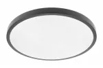 PLAFONIERA ATOL LED, O400mm, 3000K, 32W, 2560lm, A180-250V, 50/60 Hz, PF>0,9, IP54, BLACK, 3y