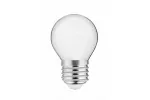 ŻRÓDŁO ŚWIATŁA LED, FILAMENT MLECZNY, G45, 4000K, E27, 2W, 220lm, AC220-240V/50-60Hz, RA>80, 360°