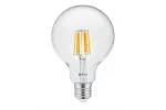 ŹRÓDŁO ŚWIATŁA LED, FILAMENT, A-G, G95, 4000K, E27, 8,0W, AC220-240V, 360°, 880lm, 70mA