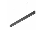 OPRAWA ZWIESZANA LED VILANA 42W (30W+12W), 4000K, RA>80, 220-240VAC, 48/120°, UGR<19, 120cm, CZARNA