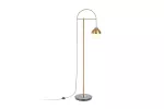 LAMPA PODŁOGOWA ABIES F, 7537, AC220-240V, 50/60Hz, 1*E27, IP20, ŚR. 20 cm, POJEDYNCZA, ZŁOTA