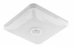 PLAFONIERA ITALIA LED KW Z CZUJNIKIEM RUCHU, 12W, 900lm, IP20, AC220-240V, 50/60Hz, 360°, 4000K