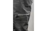 WURNITZ spodnie 3/4 ochronne elastyczne ciemne szare S (48)