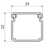 LISTWA LV 24X22 HC (2.0/96/864 m)