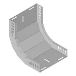 SO 90X110X300 F - wznoszący się łuk 90° (1 szt.)