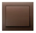KIER Łącznik jednobiegunowy - kolor brązowy metalik
