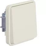 W.1 Moduł łącznika uniwersalny przyciskowy, IP55, biały