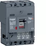 MCCB Wyłącznik mocy h3+ P160 3P 160A 50kA LSI