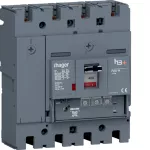 MCCB Wyłącznik mocy h3+ P250 4P 40A 50kA LSnI