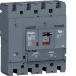 MCCB Wyłącznik mocy h3+ P250 4P 50A 50kA TM
