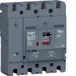 MCCB Wyłącznik mocy h3+ P250 4P 160A 50kA TM