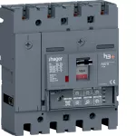 MCCB Wyłącznik mocy h3+ P250 4P 160A 50kA LSI