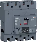 MCCB Wyłącznik mocy h3+ P250 4P 160A 50kA Energy
