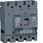 MCCB Wyłącznik mocy h3+ P250 4P 250A 50kA LSI