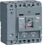 MCCB Wyłącznik mocy h3+ P160 4P 160A 40kA TM HNS162DC
