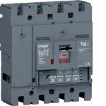 MCCB Wyłącznik mocy h3+ P250 4P 40A 40kA LSI