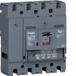 MCCB Wyłącznik mocy h3+ P250 4P 160A 40kA LSI