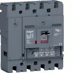 MCCB Wyłącznik mocy h3+ P250 4P 250A 40kA LSI